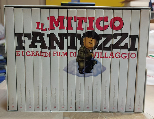 IL MITICO FANTOZZI COFANETTO 16 DVD + BOOKLET