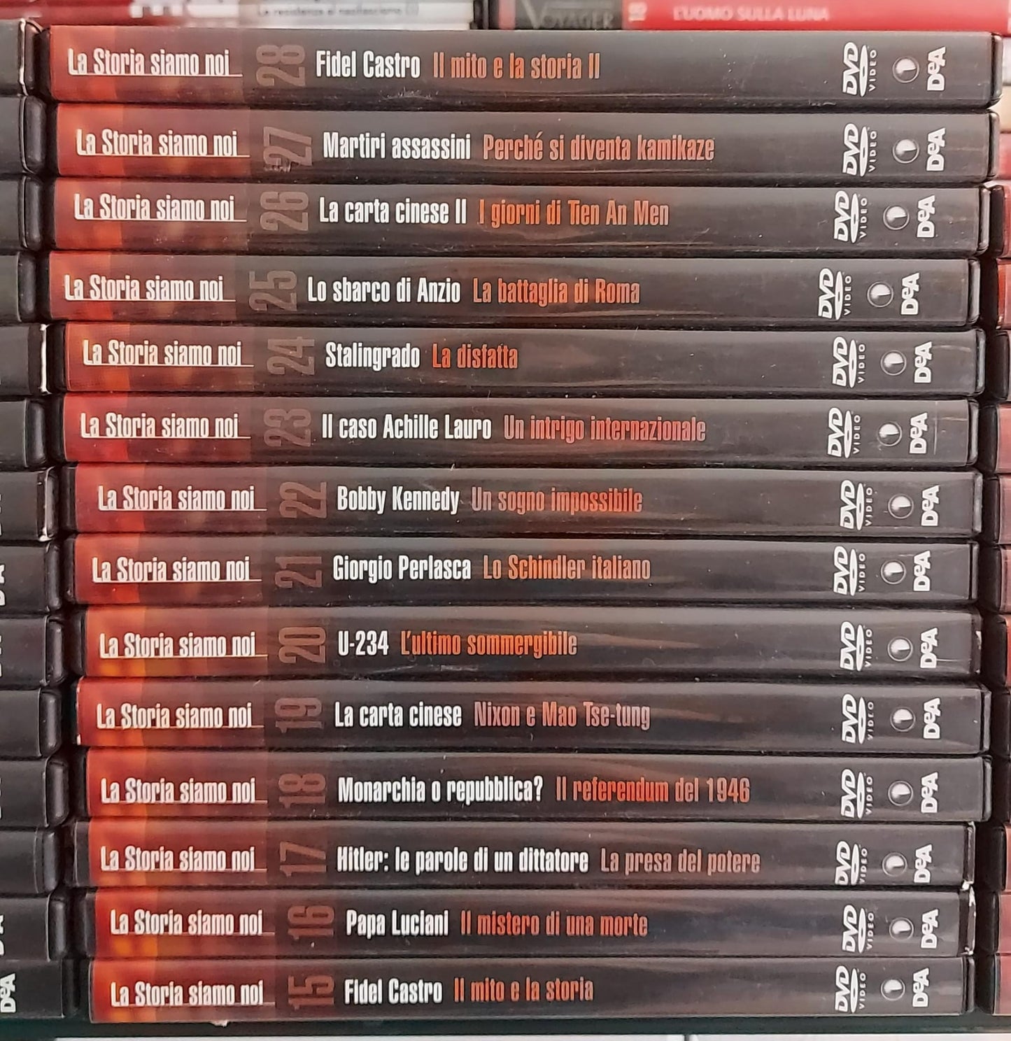 La Storia Siamo Noi - Collezione Completa 40 DVD + 40 Booklet Documentari Storici