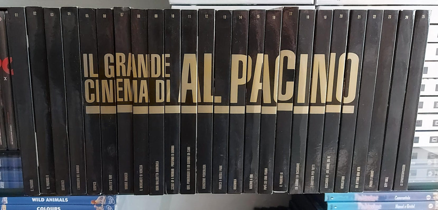 Il Grande Cinema di Al Pacino - Cofanetto 25 DVD + 25 Booklet Edizione da Collezione