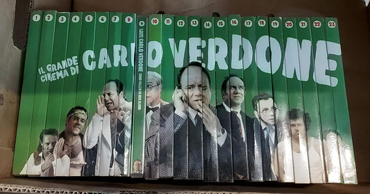 Il Grande Cinema di Carlo Verdone - Cofanetto 23 DVD Collezione Completa