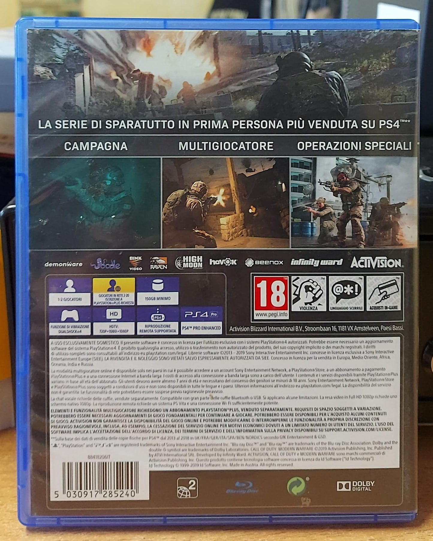 Call of Duty Modern Warfare PS4 - Edizione Italiana