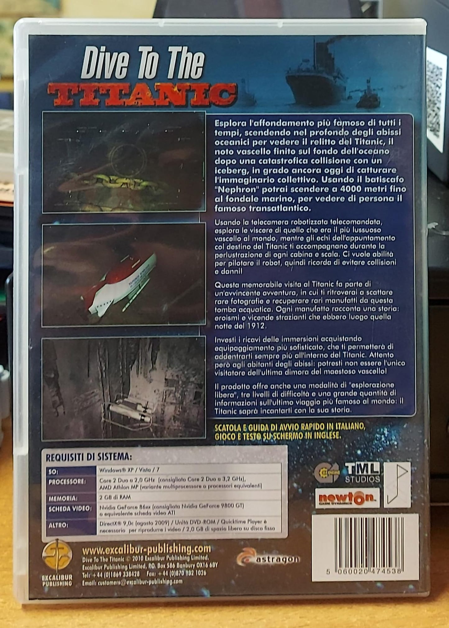 DIVE TO THE TITANIC