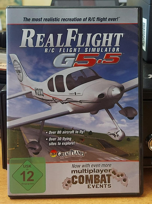 REAL FLIGHT R/C FLIGHT SIMULATOR G5.5