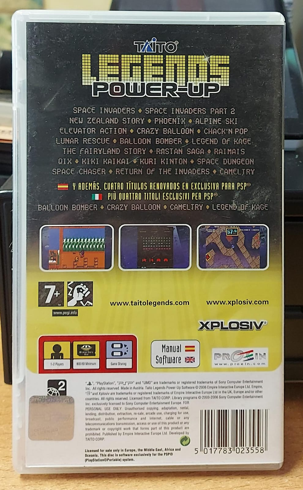 TAITO LEGENDS POWER-UP