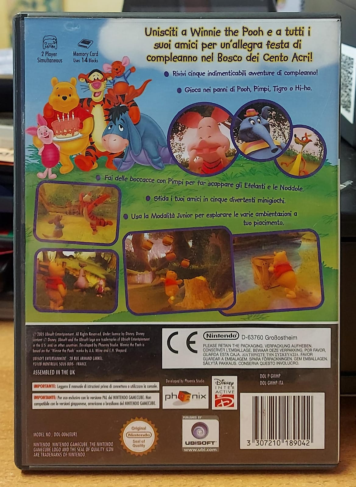 Winnie the Pooh e le Pance Brontolanti - GameCube