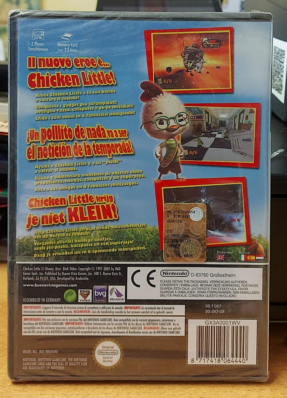 Chicken Little - GameCube [NUOVO SIGILLATO]