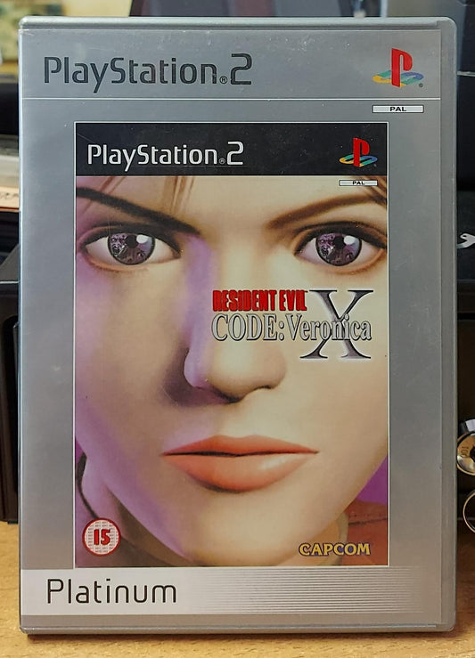 Resident Evil Code Veronica X - PS2 Platinum Edition