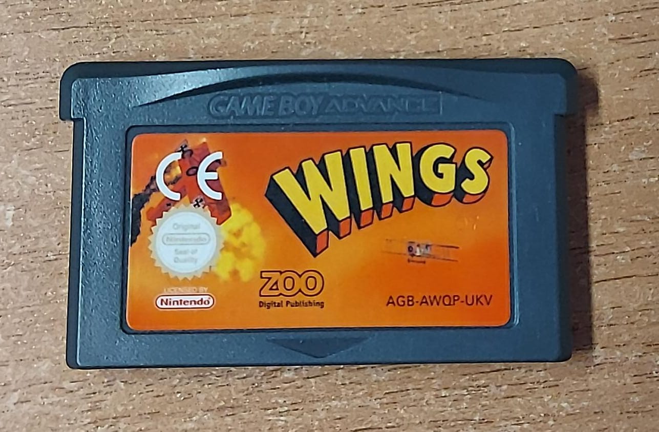 Wings Game Boy Advance - Cartuccia Originale