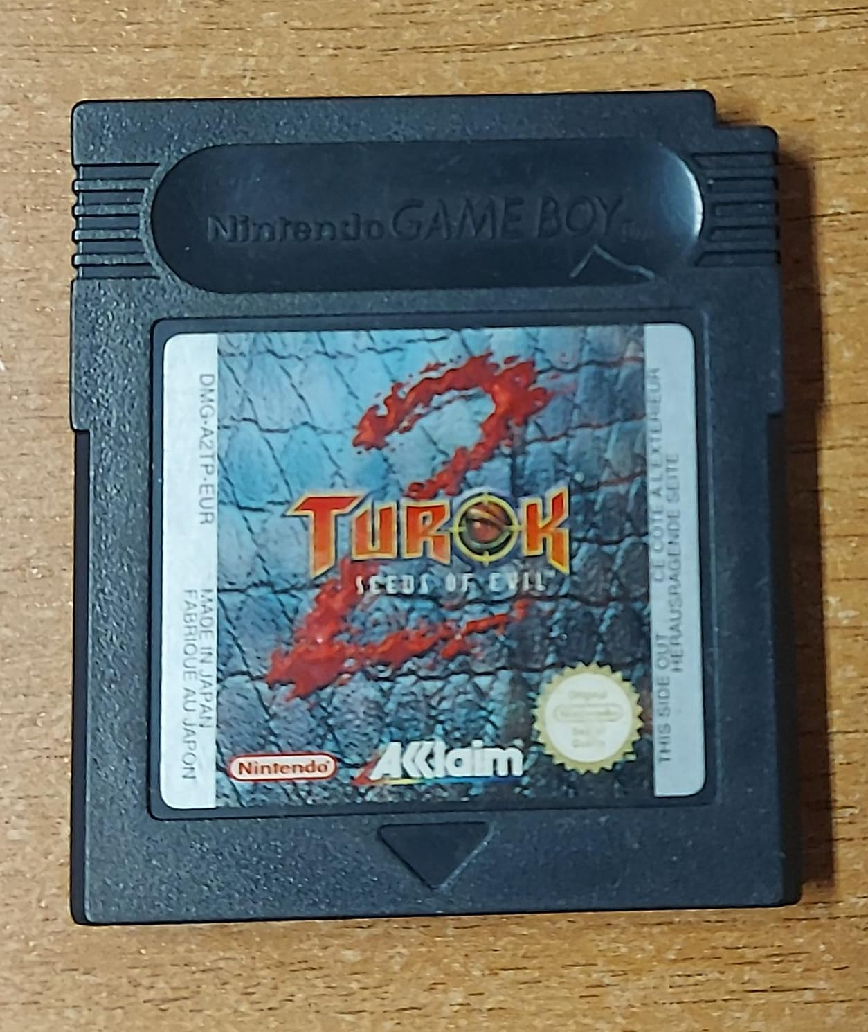 Turok 2 Seeds of Evil Game Boy - Cartuccia Originale