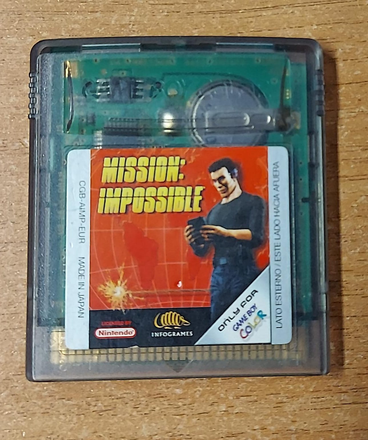 Mission: Impossible Game Boy Color - Cartuccia Originale