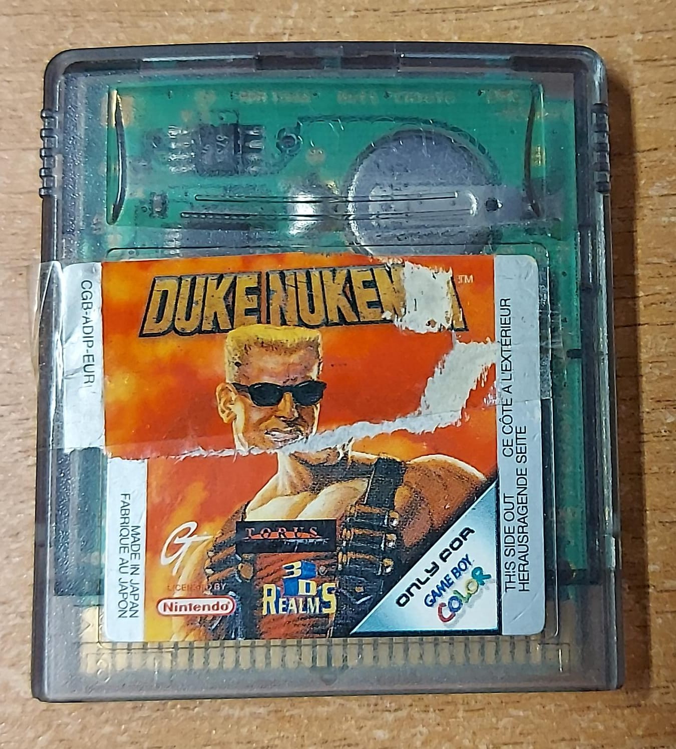 Duke Nukem Game Boy Color - Cartuccia Originale