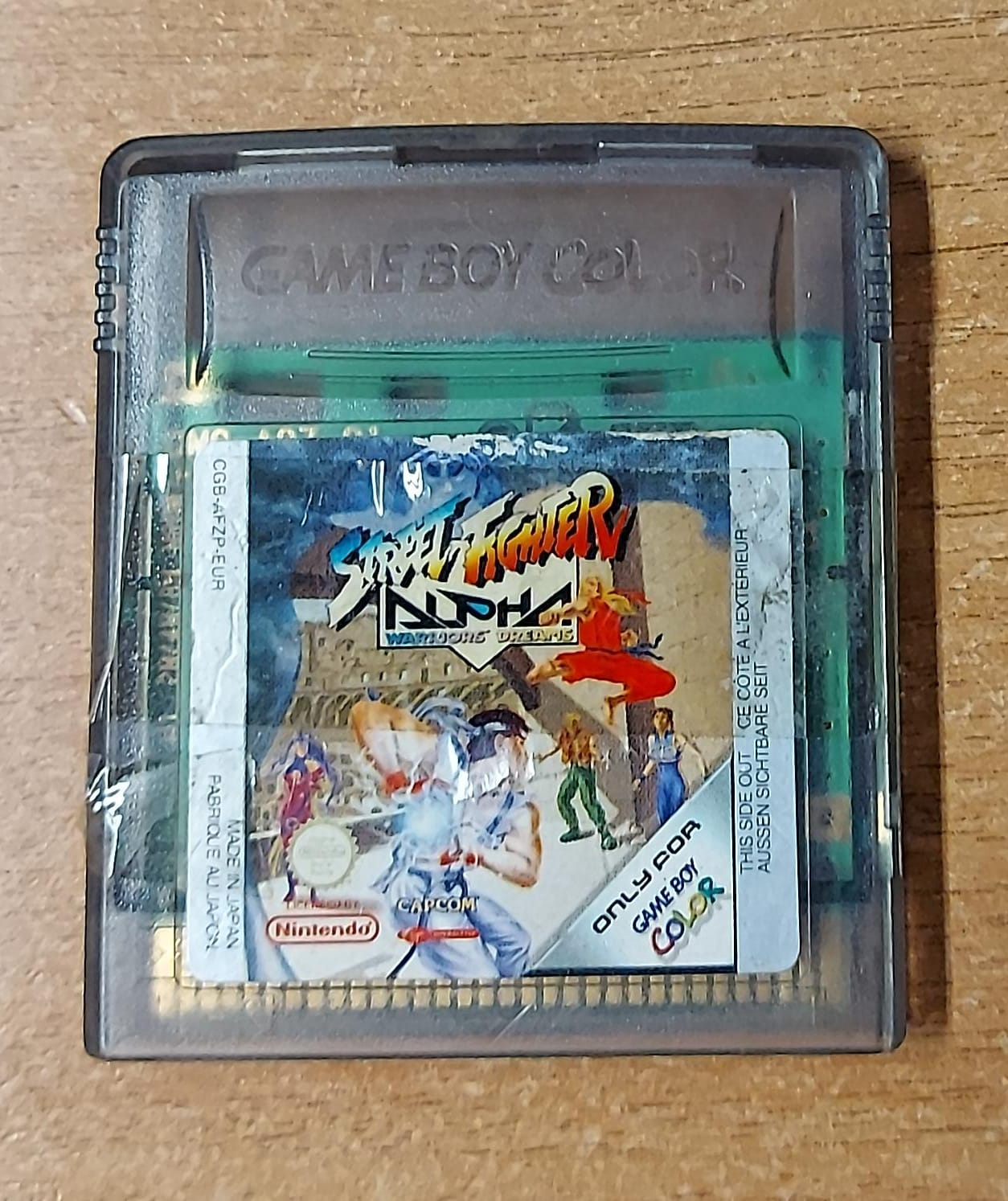 Street Fighter Alpha Game Boy Color - Cartuccia Originale