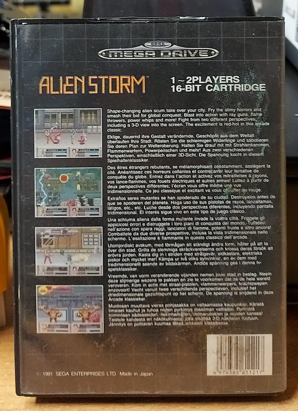 Alien Storm Sega Mega Drive - Gioco Completo