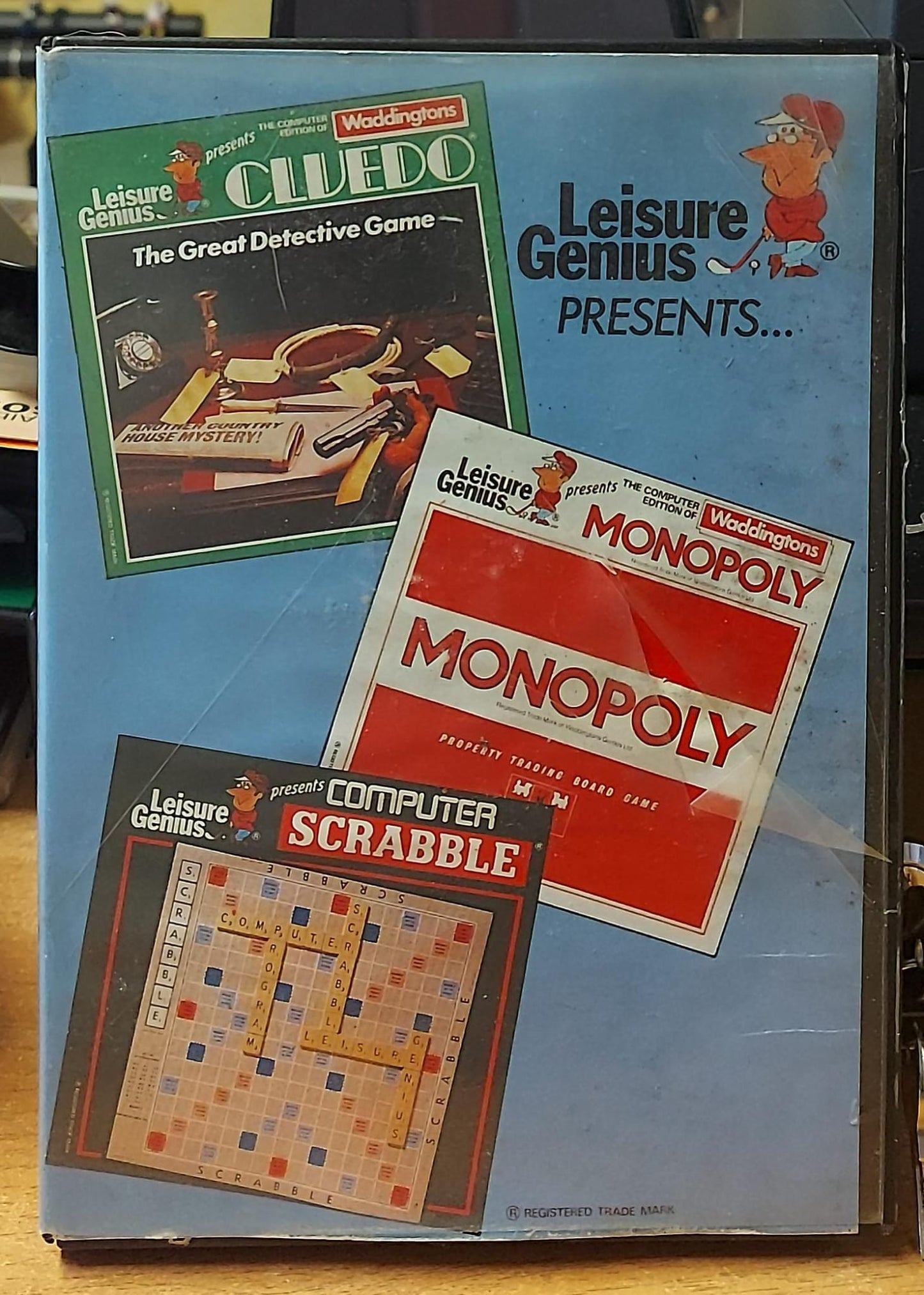 Cluedo Monopoly Scrabble Commodore 64 - Giochi da Tavolo Classici