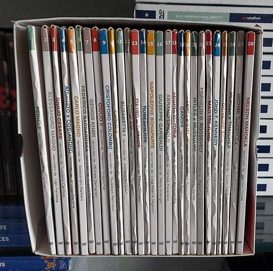 Il Caffè della Storia - Cofanetto Completo 28 DVD Edizione da Collezione