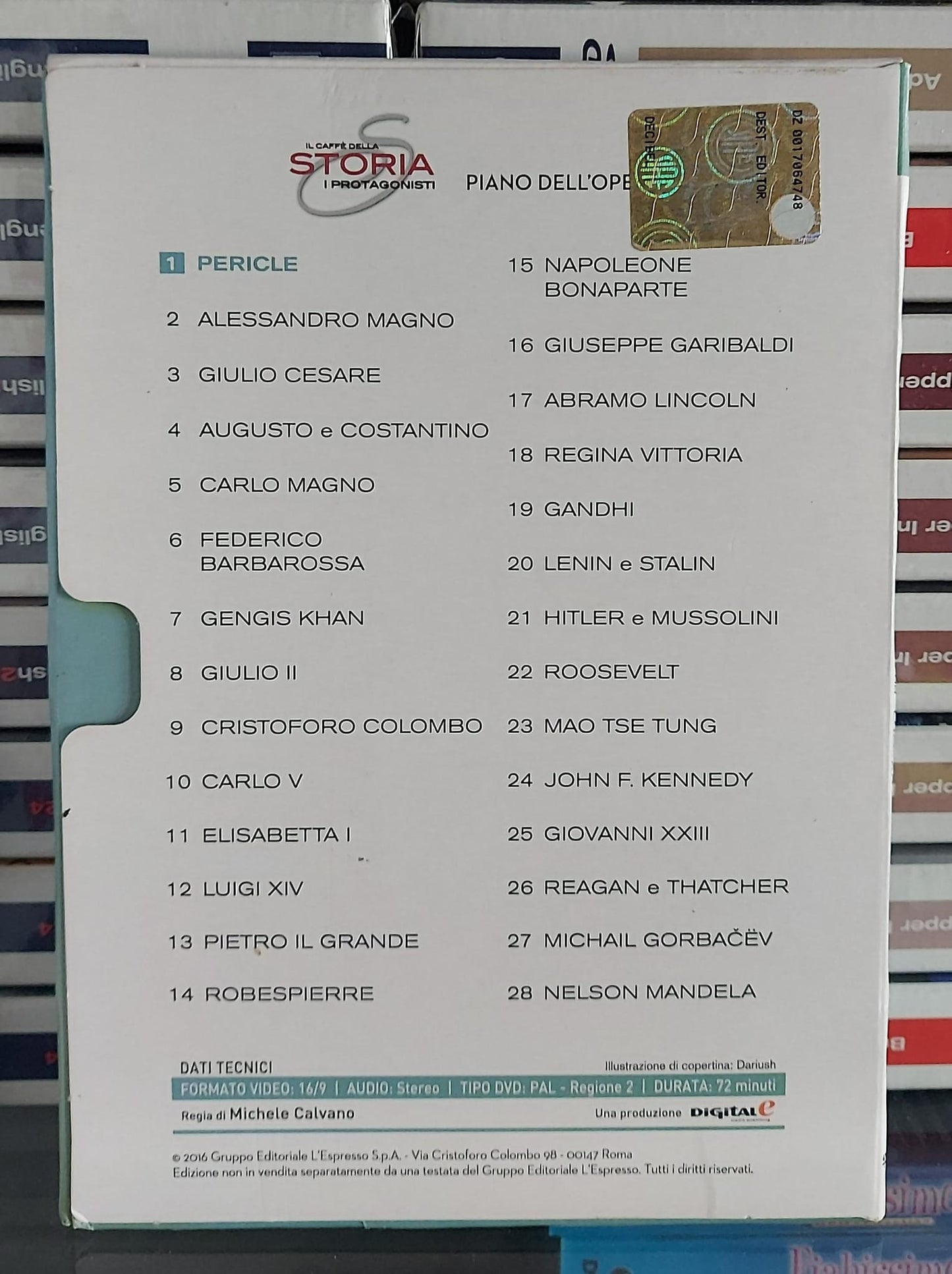 Il Caffè della Storia - Cofanetto Completo 28 DVD Edizione da Collezione