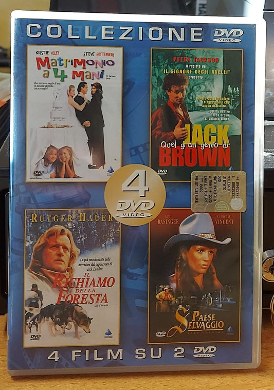 COLLEZIONE 4 FILM SU 2 DVD - MATRIMONIO A 4 MANI E ALTRI