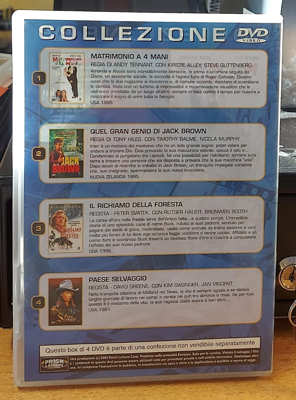 COLLEZIONE 4 FILM SU 2 DVD - MATRIMONIO A 4 MANI E ALTRI