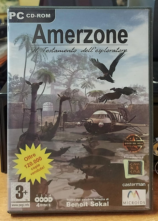 Amerzone Il Testamento dell'Esploratore PC - Avventura Grafica Cult