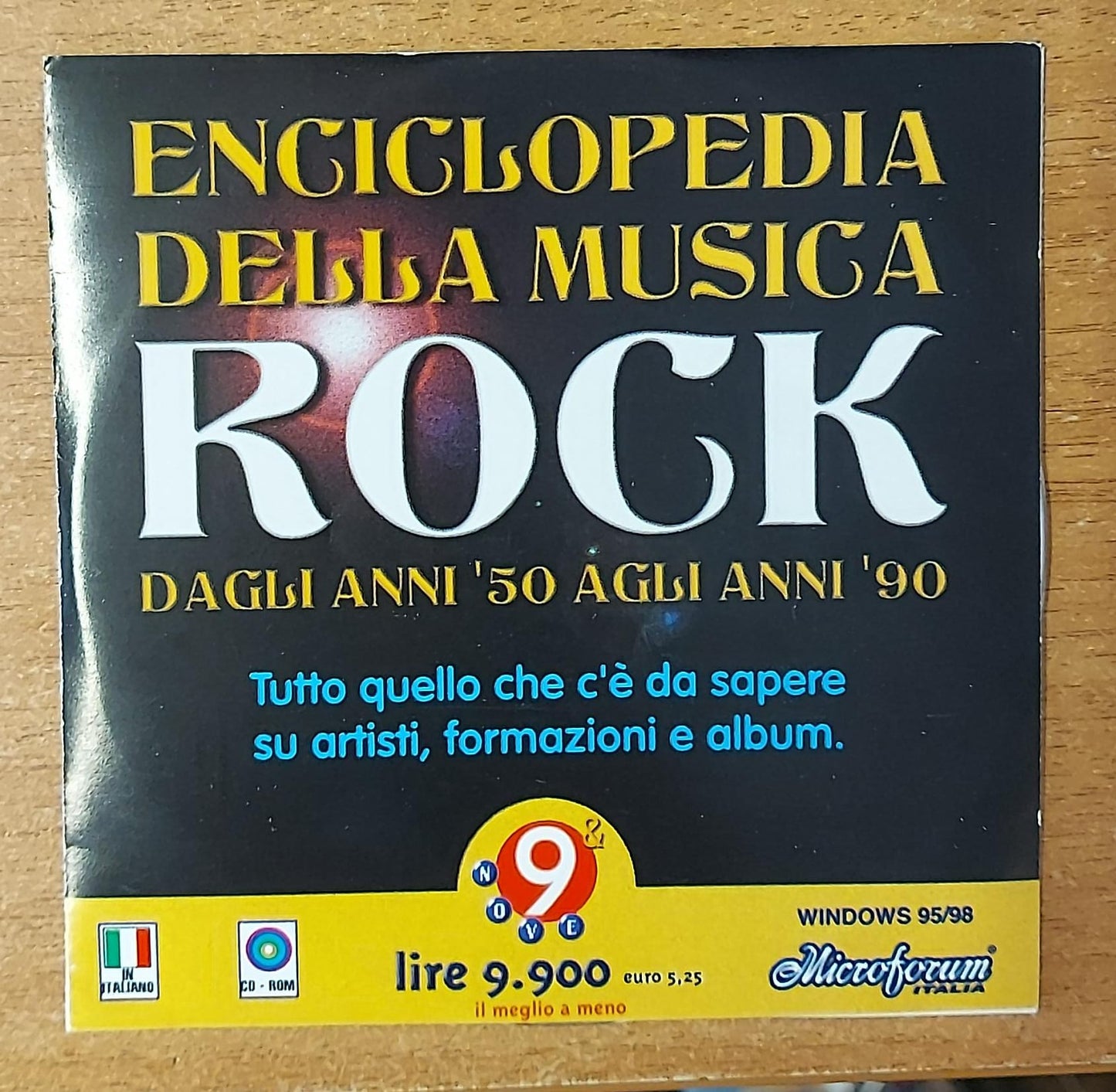 Enciclopedia della Musica Rock dagli Anni '50 agli Anni '90 – Software PC