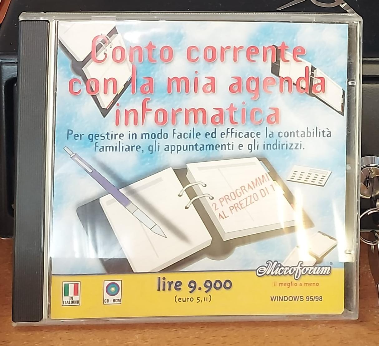 Conto Corrente con la Mia Agenda Informatica – Software PC (Usato)