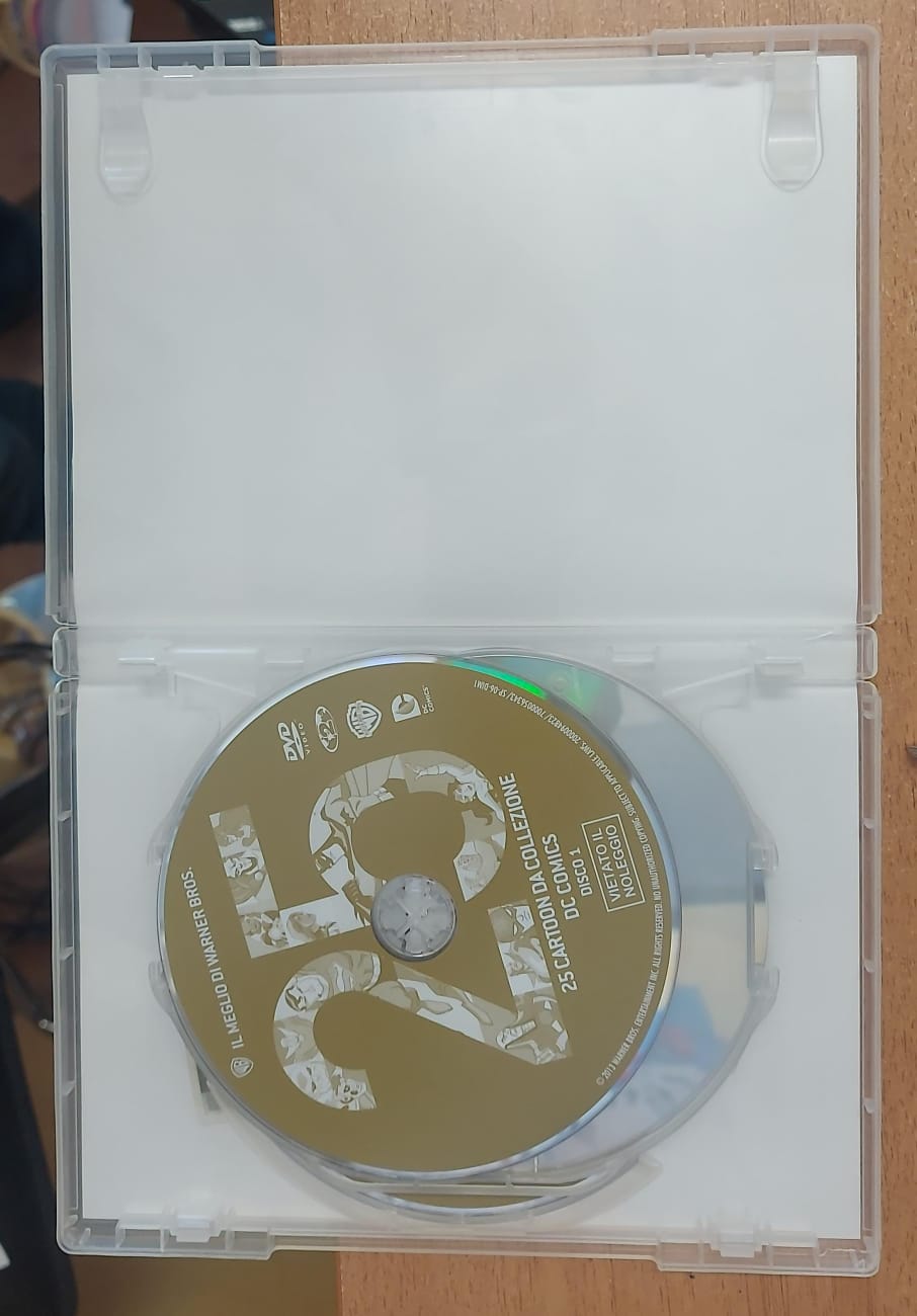 Il Meglio di Warner Bros – 25 Cartoon DC Comics da Collezione (Cofanetto 3 DVD Usato)