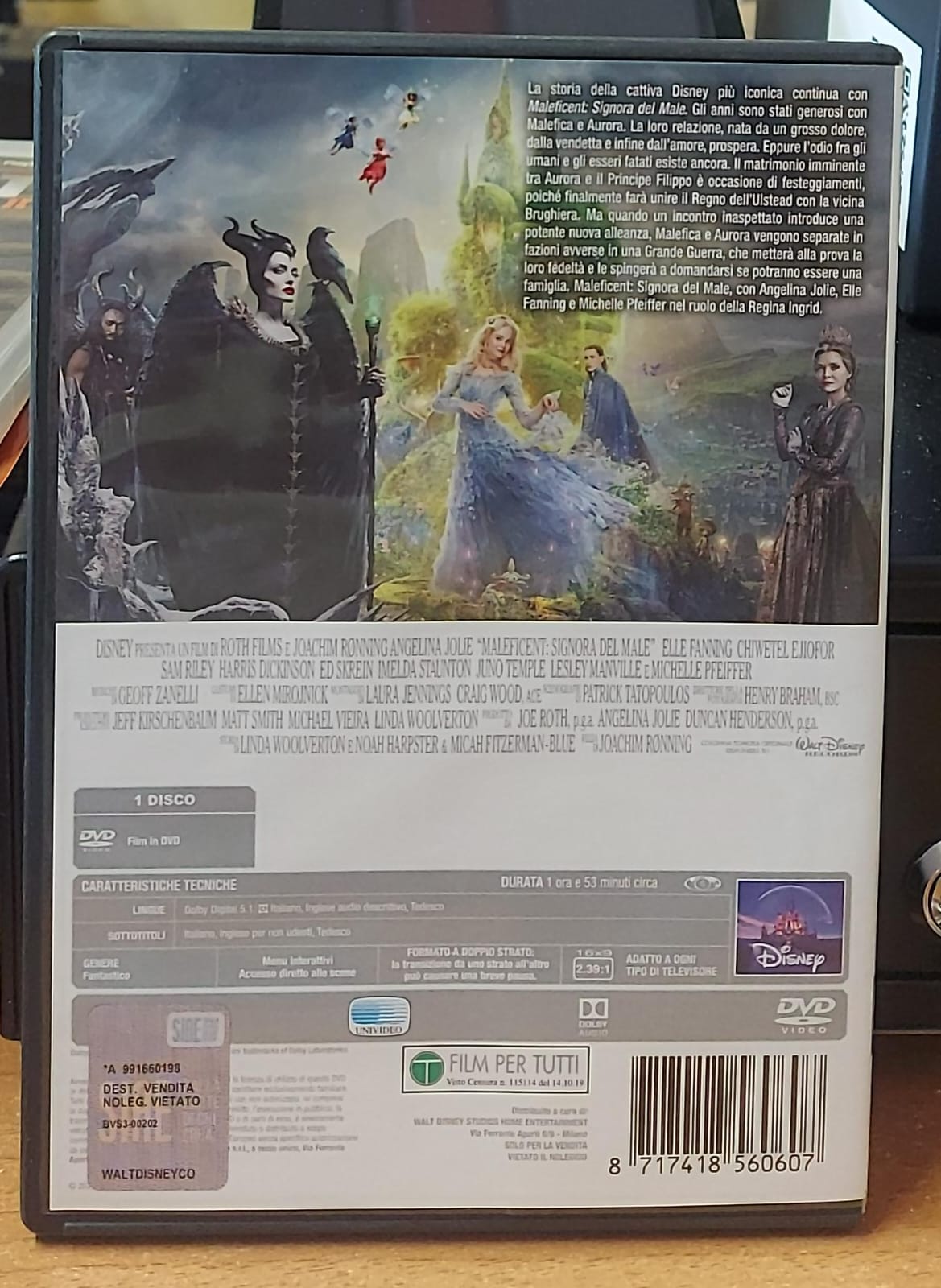 Maleficent – Signora del Male – DVD Usato