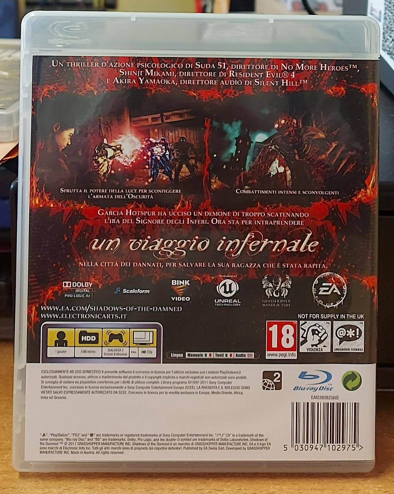 Shadows of the Damned – PS3 (Usato)
