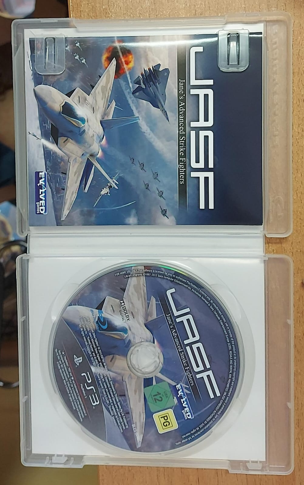 JASF: Jane's Advanced Strike Fighters – PS3 (Usato)