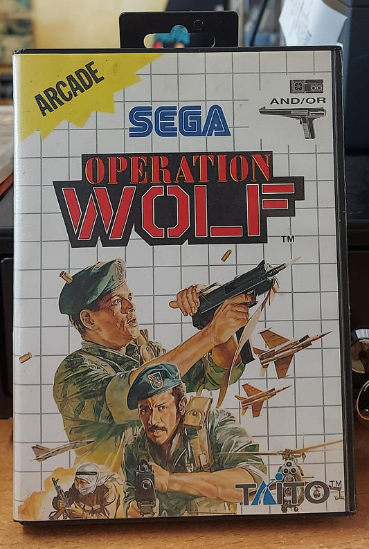 Operation Wolf – Sega Master System (Usato)