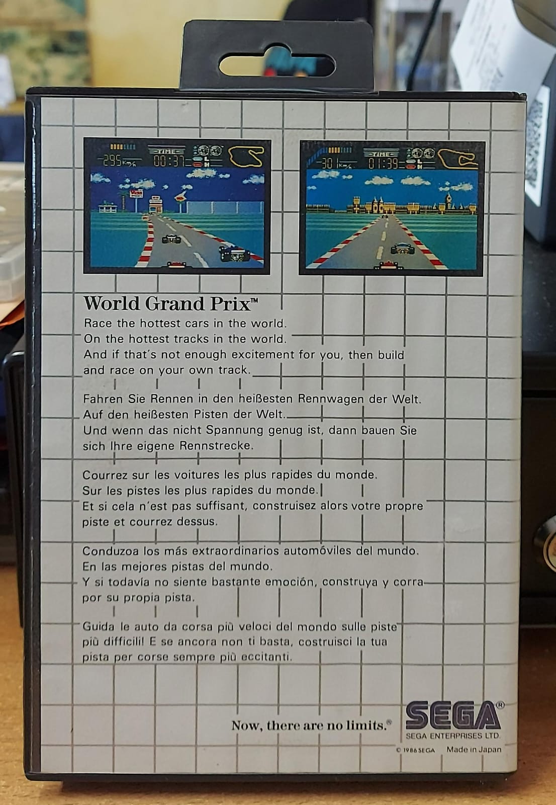 World Grand Prix – Sega Master System (Usato)