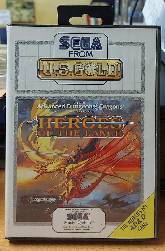 Heroes of the Lance – Sega Master System (Usato)