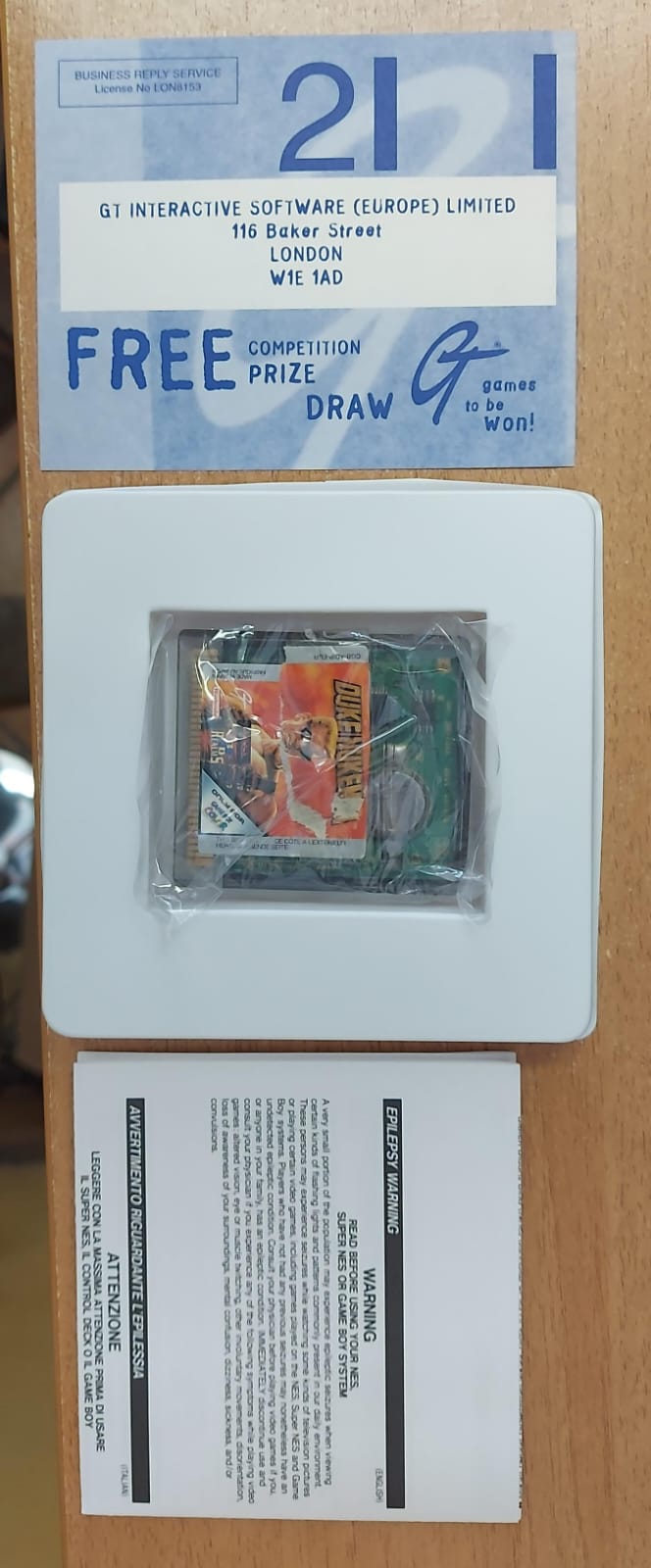 Duke Nukem Game Boy Color - Cartuccia Originale