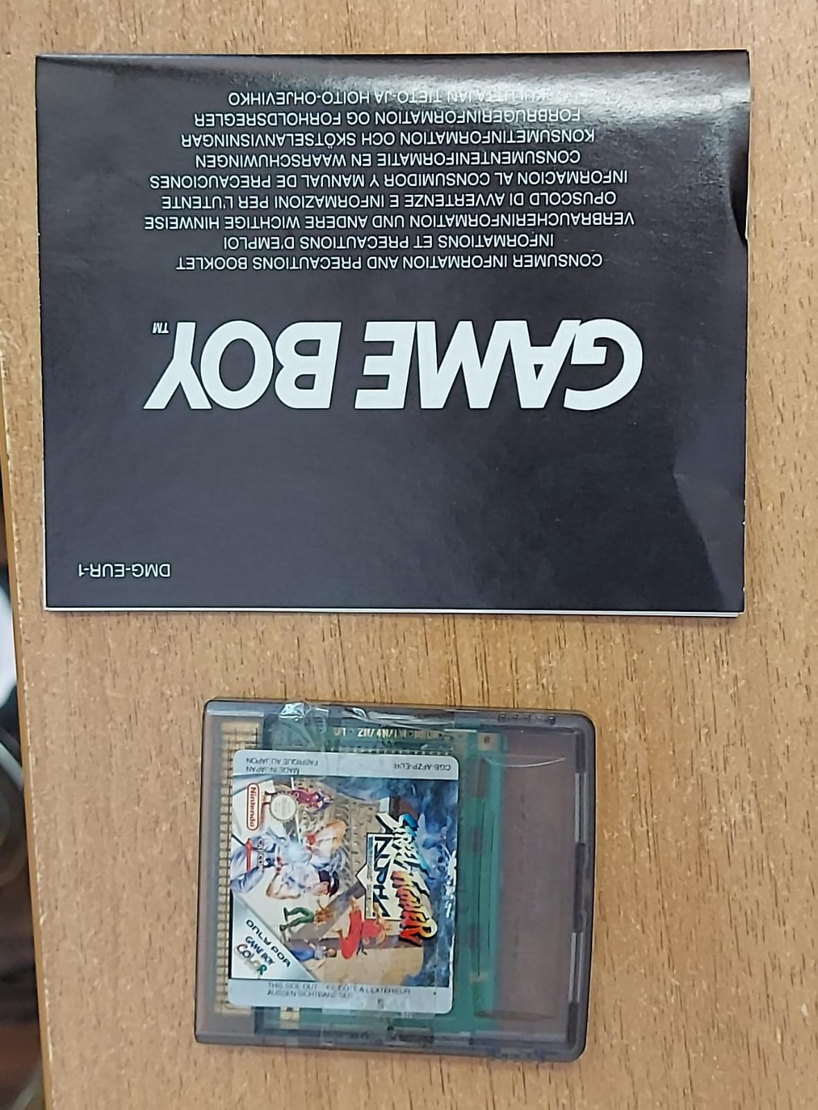 Street Fighter Alpha Game Boy Color - Cartuccia Originale