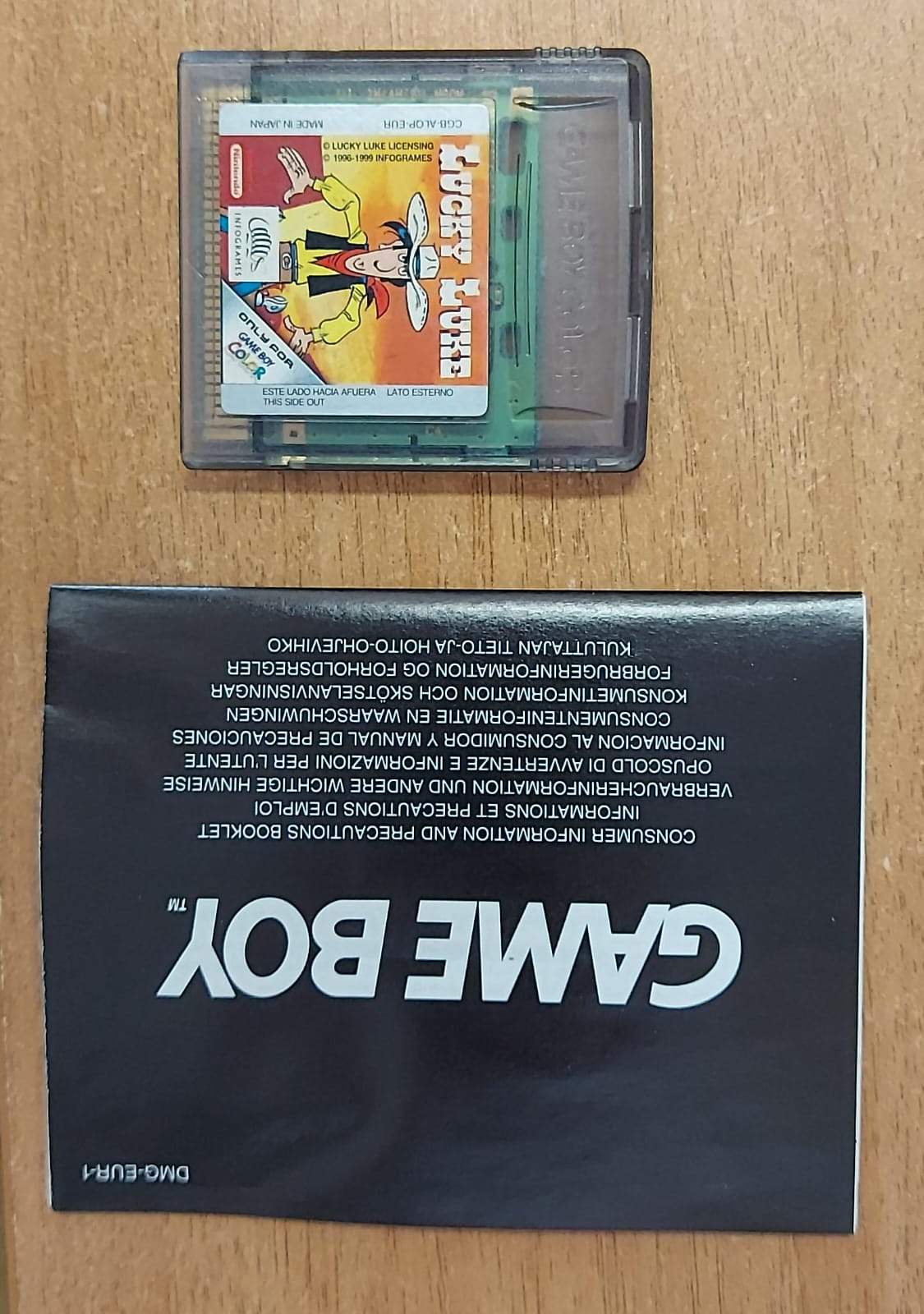 Lucky Luke Game Boy Color - Cartuccia Originale