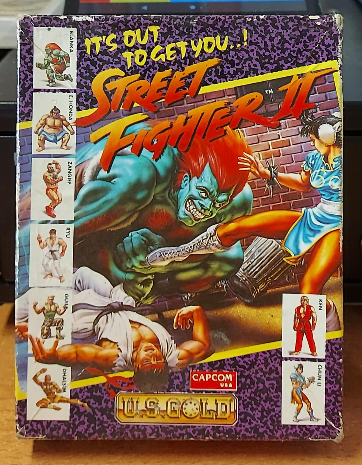 Street Fighter II – Gioco per Commodore 64 (C64) Usato
