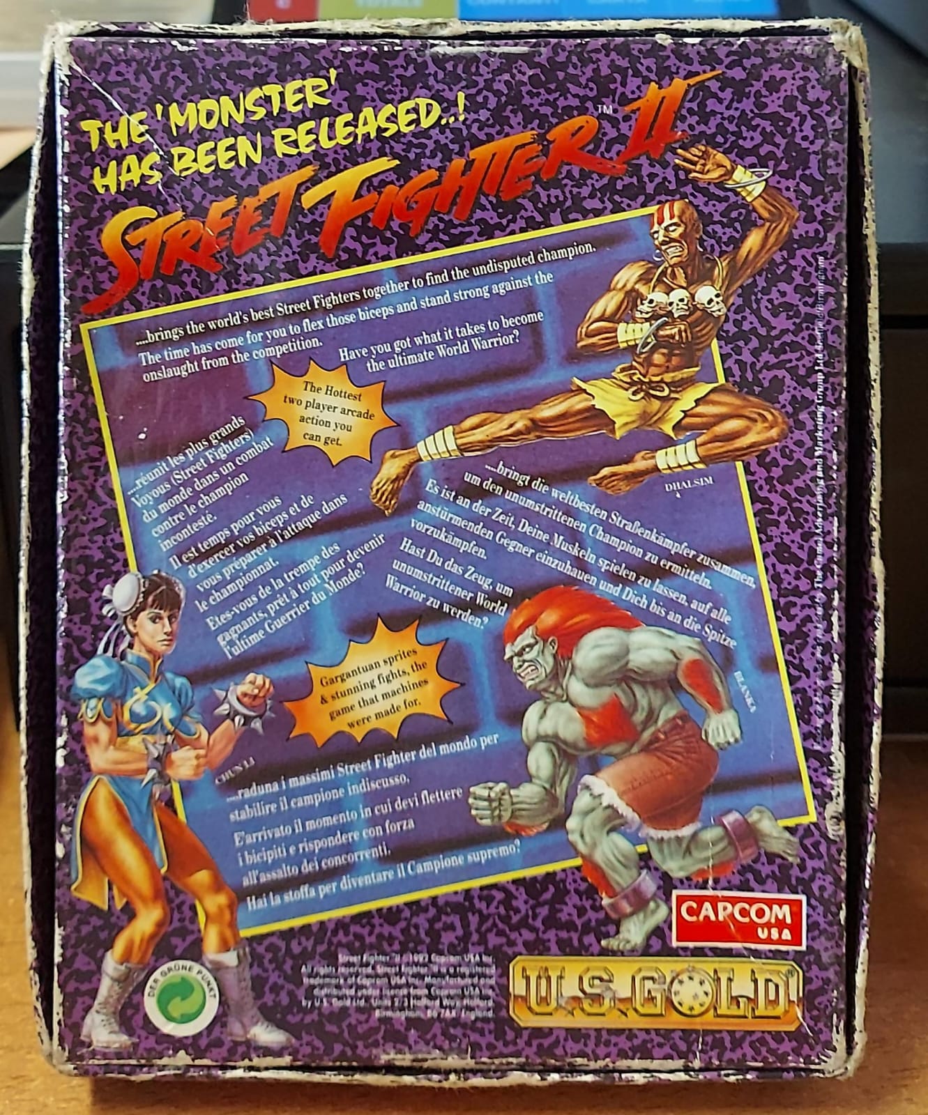 Street Fighter II – Gioco per Commodore 64 (C64) Usato