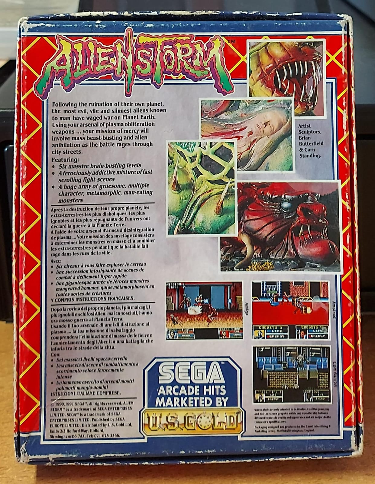 Alien Storm – Gioco per Commodore 64 (C64) Usato