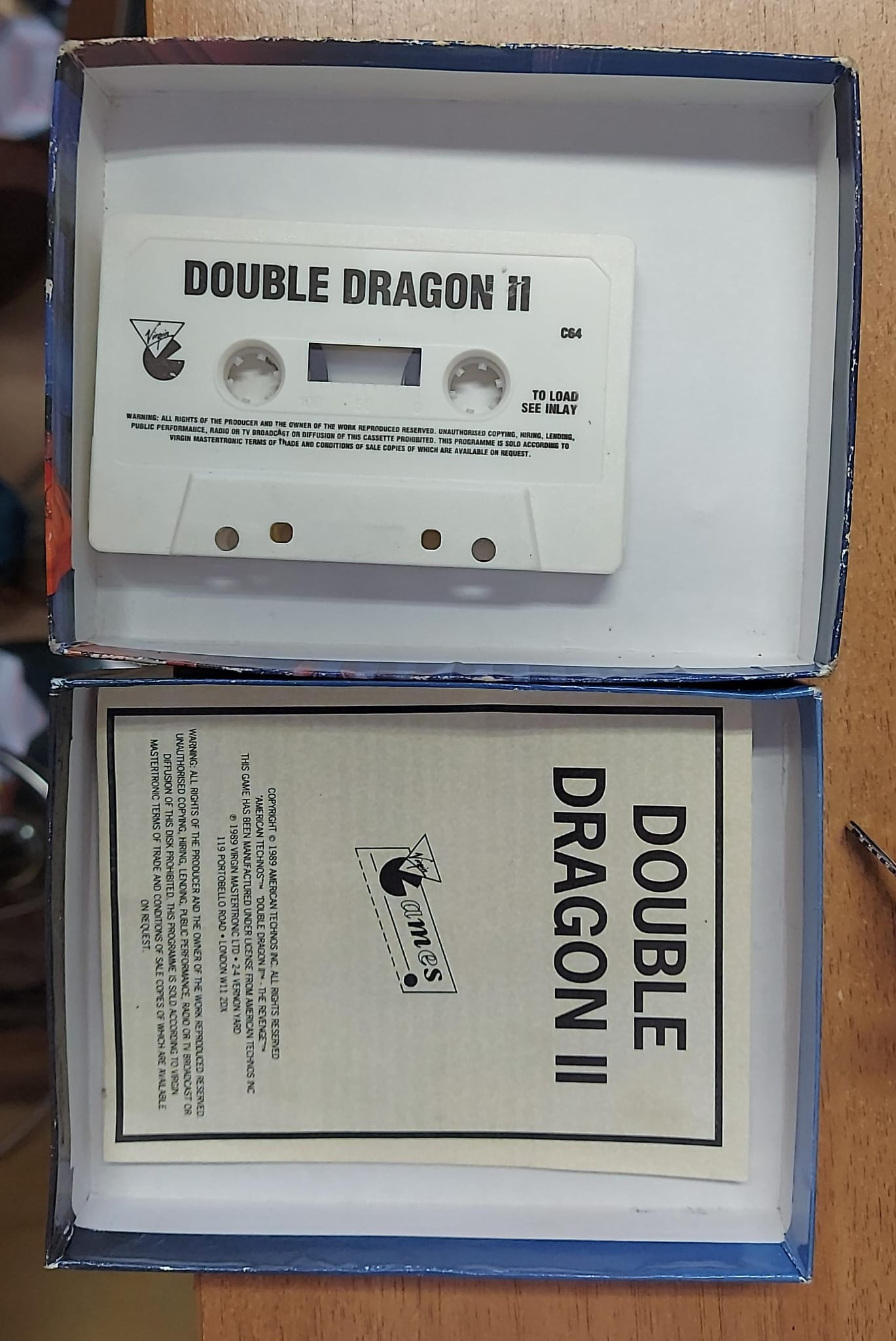 Double Dragon II: The Revenge – Gioco per Commodore 64 (C64) Usato