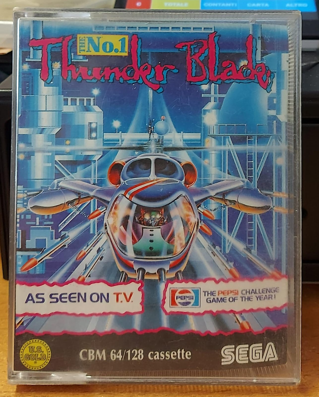 Thunder Blade – Gioco per Commodore 64 (C64) Usato