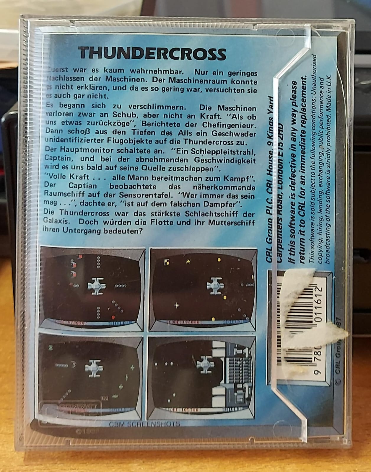 Thundercross – Gioco per Commodore 64 (C64) Usato