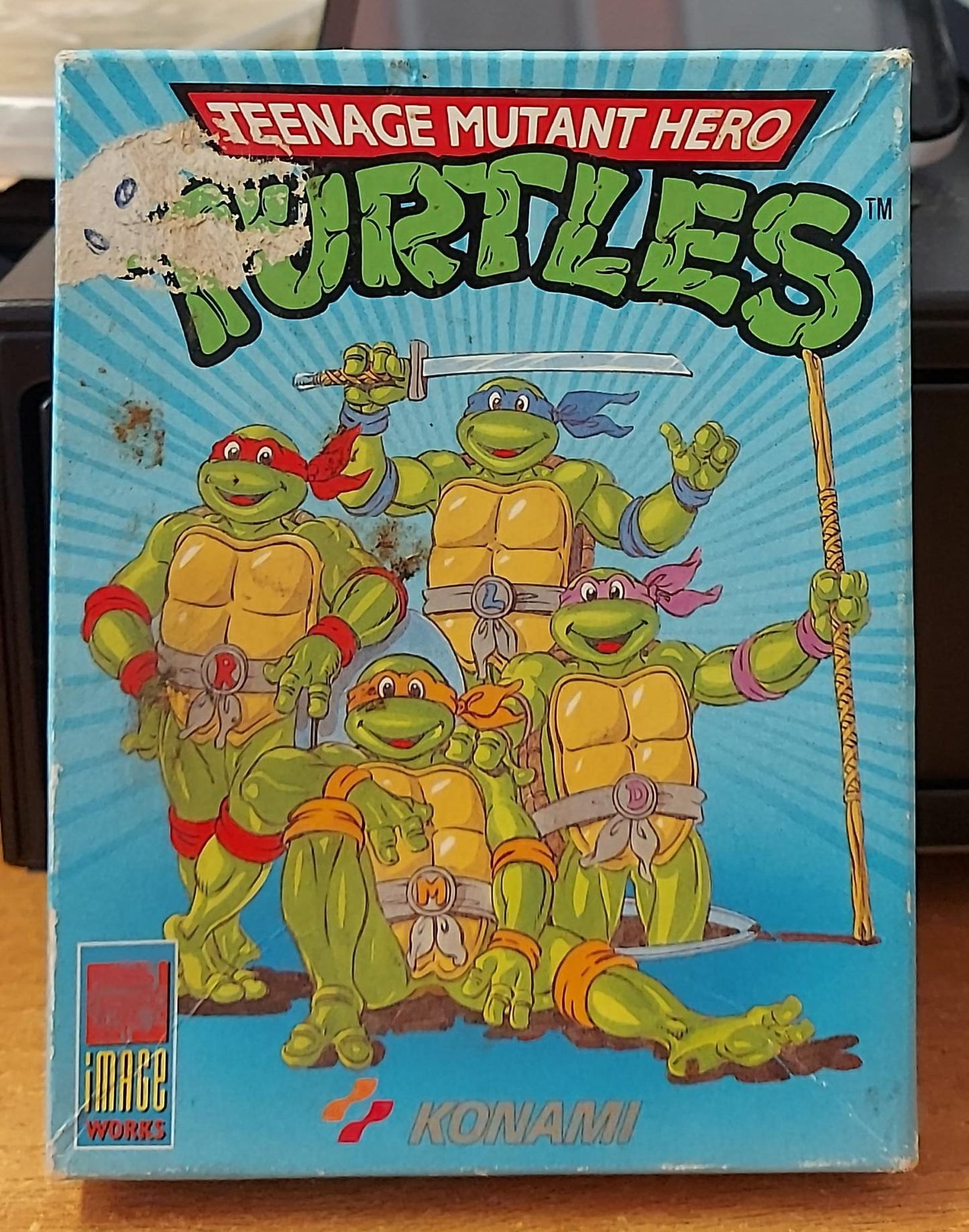 Teenage Mutant Hero Turtles – Gioco per Commodore 64 (C64) Usato