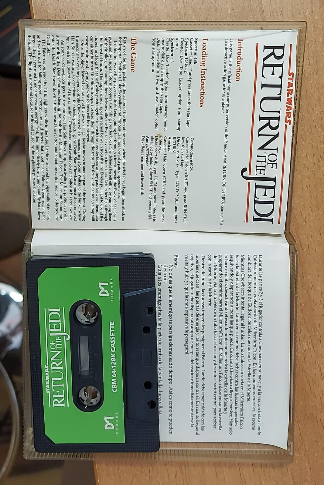 Return of the Jedi – Gioco per Commodore 64 (C64) Usato