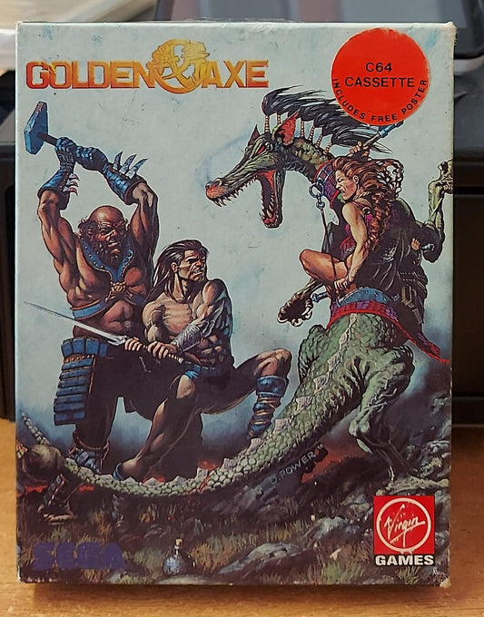GOLDEN AXE - SOLO COPERTINA E LIBRETTO NO GIOCO
