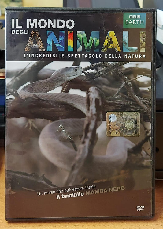 Il Temibile Mamba Nero - Il Mondo degli Animali BBC | DVD Usato