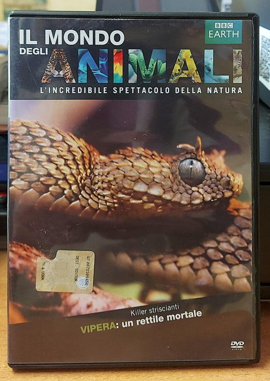 Vipera: Un Rettile Mortale - Il Mondo degli Animali BBC | DVD Usato