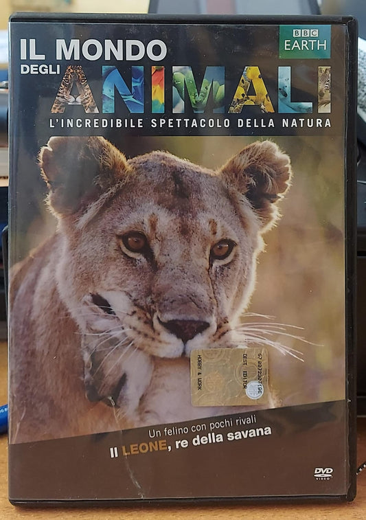 IL LEONE RE DELLA SAVANA - Il Mondo degli Animali BBC | DVD Usato