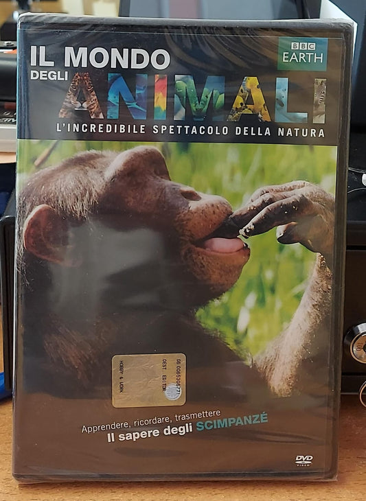 IL SAPERE DEGLI SCIMPANZÉ - Il Mondo degli Animali BBC | DVD Nuovo Sigillato