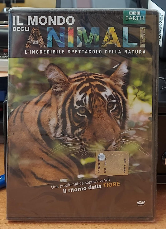 IL RITORNO DELLA TIGRE - Il Mondo degli Animali BBC | DVD Nuovo Sigillato