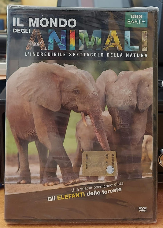 GLI ELEFANTI DELLE FORESTE - Il Mondo degli Animali BBC | DVD Nuovo Sigillato